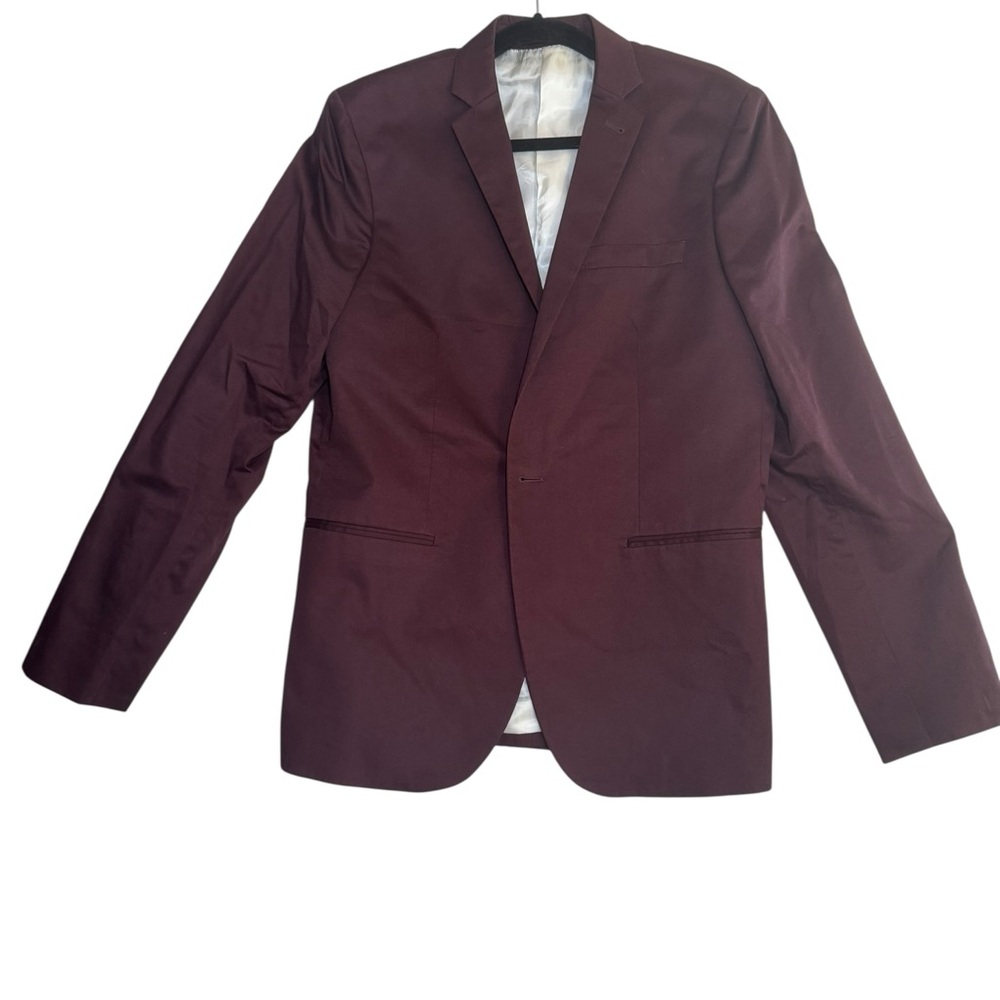 H&M Burgundy Blazer – Men’s 42R